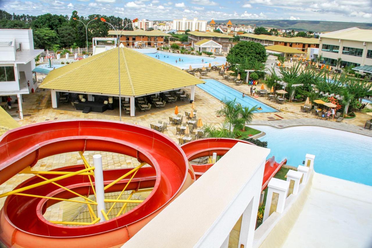 Di Roma Lacqua Caldas Novas Park 24H, Com Roupas De Cama E Banho Eksteriør billede